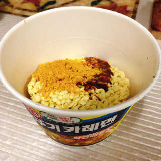 오뚜기카레면 2차 모집 — 5점을 준 리뷰어가 2019년 2월 올린 사용 사진