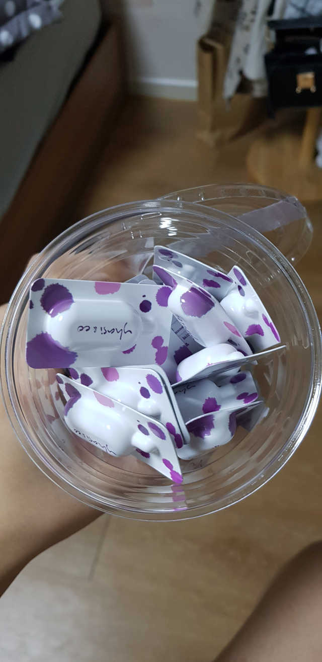 야시엔코 앰플수면팩 퍼플 리뷰 사진