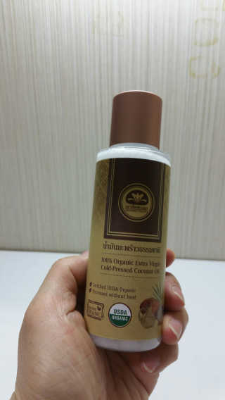 카오코탈라이푸 카오코 오가닉 버진 코코넛오일 100ml／바르는오일 — 5점을 준 리뷰어가 2018년 4월 올린 사용 사진
