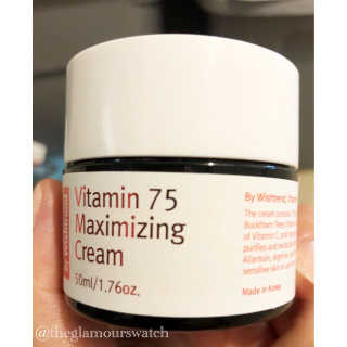 바이 위시트랜드 VITAMIN 75 CREAM — 5점을 준 리뷰어가 2018년 8월 올린 사용 사진