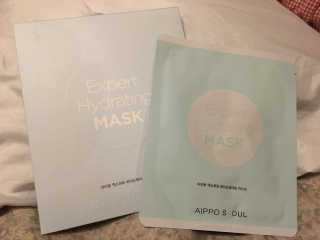 아이뽀 모든 피부 타입을위한 AIPPO Expert Hydrating Mask — 4.5점을 준 리뷰어가 2018년 4월 올린 사용 사진