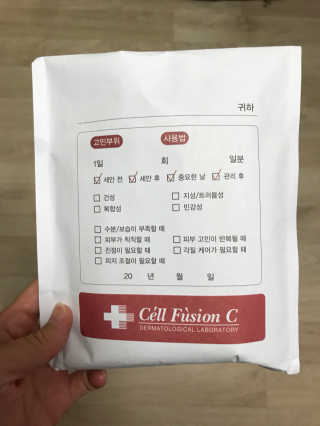 셀퓨전씨 트리악 포어 딜리트 버블 팩 — 5점을 준 리뷰어가 2018년 4월 올린 사용 사진