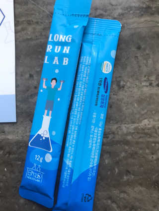 BAIO HEALTH LABS LONG RUN LAB 10개입 1박스 — 5점을 준 리뷰어가 2020년 2월 올린 사용 사진