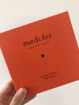 메디페르루테인앰플 3종 — 4.5점을 준 리뷰어가 2019년 8월 올린 사용 사진