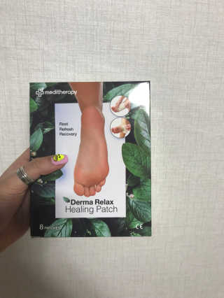 메디테라피 더마 릴렉스 힐링패치 — 3.67점을 준 리뷰어가 2018년 3월 올린 사용 사진