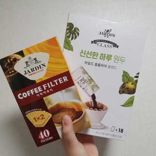 (주)쟈뎅 [쟈뎅] 클래스 신선한 하루 원두+여과지 SET — 3.5점을 준 리뷰어가 2019년 3월 올린 사용 사진