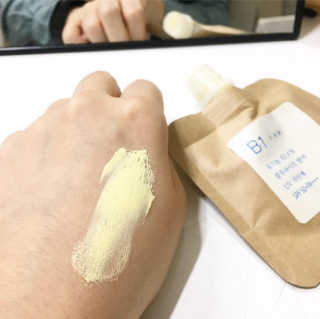 톤28 유기농 블루라이트 방어 UV 차단거리 건성용 B1 — 5점을 준 리뷰어가 2019년 5월 올린 사용 사진