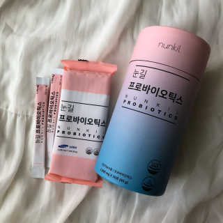 눈길 프로바이오틱스 눈길 콜라겐 프로바이오틱스 — 5점을 준 리뷰어가 2019년 11월 올린 사용 사진