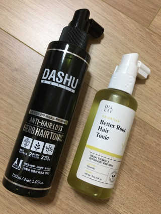 다슈코리아 다슈 데일리 안티 헤어로스 허브 헤어토닉 150ml — 5점을 준 리뷰어가 2019년 12월 올린 사용 사진