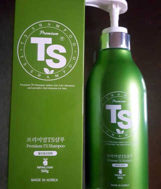 프리미엄 TS 샴푸 — 5점을 준 리뷰어가 2019년 2월 올린 사용 사진