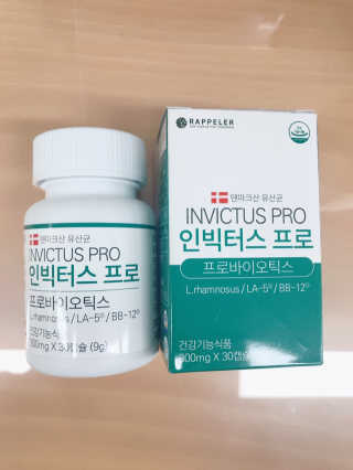 라플레 염창환 박사의 3세대 유산균, 인빅터스 프로 — 5점을 준 리뷰어가 2018년 12월 올린 사용 사진