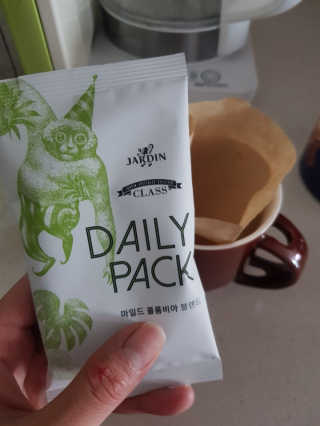 (주)쟈뎅 [쟈뎅] 클래스 신선한 하루 원두+여과지 SET — 4점을 준 리뷰어가 2019년 3월 올린 사용 사진