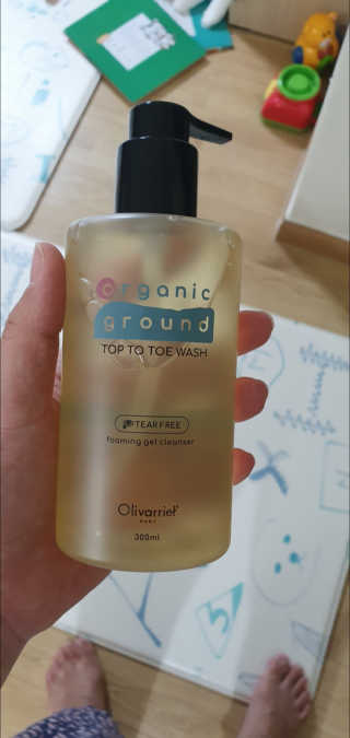 꿈비 오가닉 그라운드 탑투토 워시 300ML — 5점을 준 리뷰어가 2019년 7월 올린 사용 사진