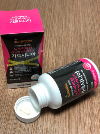 뉴트리비전 리뉴얼 바디체인지 가르시니아 — 4.67점을 준 리뷰어가 2018년 3월 올린 사용 사진