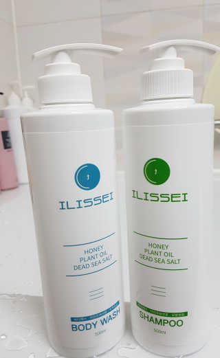 일리세이 허니 샴푸 500ml + 허니 바디워시 500ml 세트 — 5점을 준 리뷰어가 2020년 4월 올린 사용 사진
