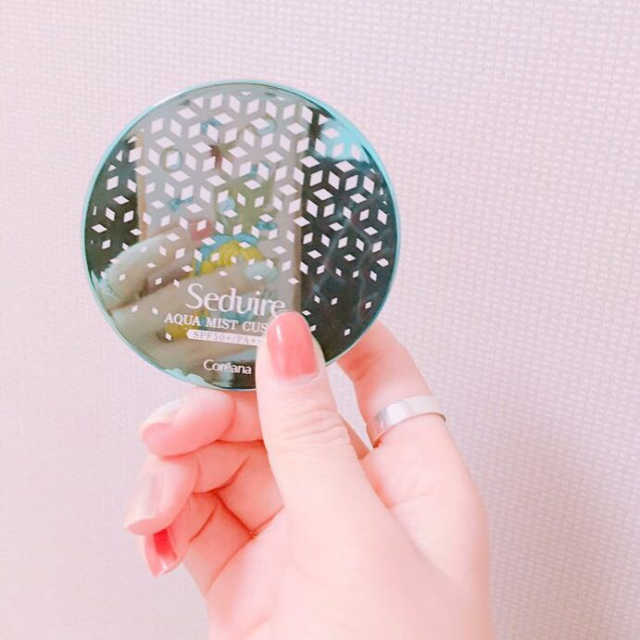 코리아나세디르아쿠아미스트쿠션 리뷰 사진
