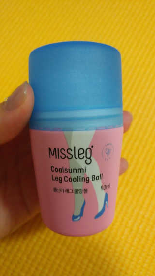 미스레그 쿨링볼 — 5점을 준 리뷰어가 2018년 4월 올린 사용 사진