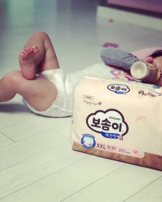 보솜이 액션핏 팬티형 — 5점을 준 리뷰어가 2019년 3월 올린 사용 사진