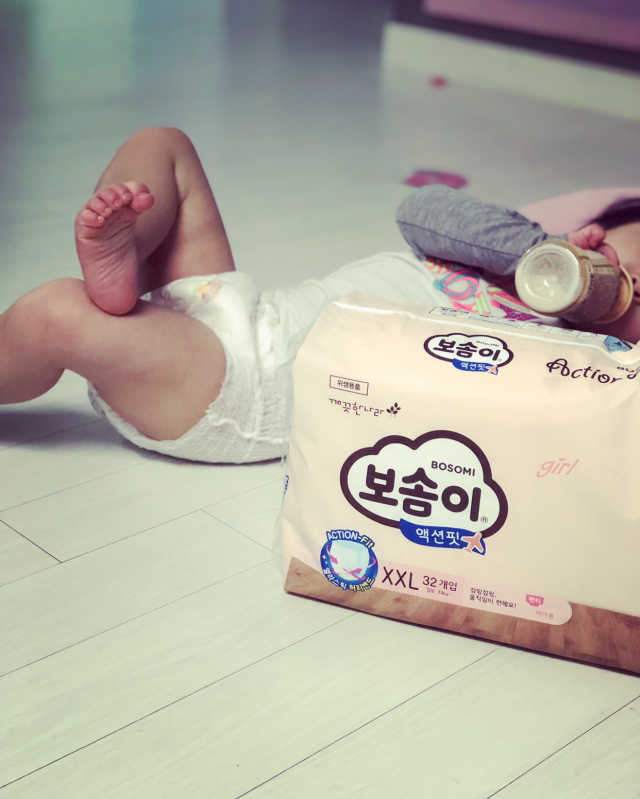 보솜이 액션핏 팬티형 리뷰 사진