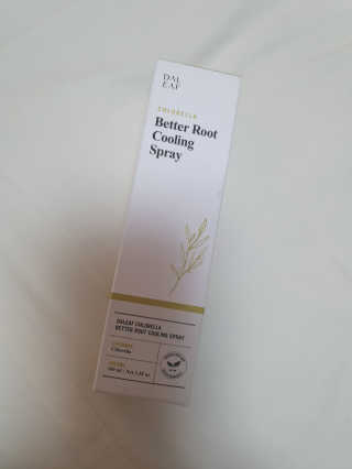 달리프 클로렐라 베러 루트 쿨링 스프레이 100ml — 5점을 준 리뷰어가 2019년 5월 올린 사용 사진