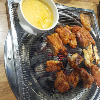 [춘여닭숯불닭갈비] 닭갈비 무한 2인+치즈퐁듀+음료수 — 5점을 준 리뷰어가 2019년 6월 올린 사용 사진