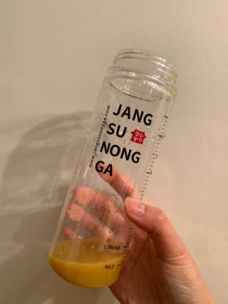 장수농가 리얼깔라만시 원샷 50ml 10팩+보틀 — 5점을 준 리뷰어가 2019년 5월 올린 사용 사진