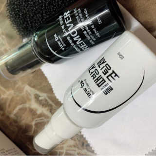 뷰오케이 욕실 화장실 셀프 물때제거 코팅제,리무버 50ml — 3.5점을 준 리뷰어가 2019년 5월 올린 사용 사진