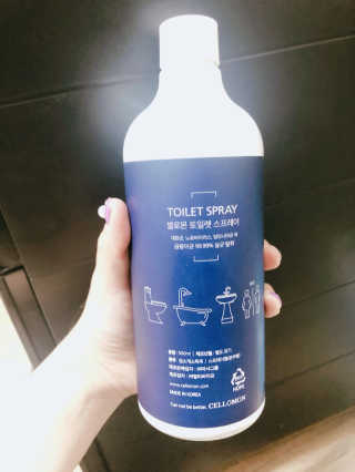 셀로몬 토일렛 스프레이 500ml — 3.5점을 준 리뷰어가 2018년 5월 올린 사용 사진