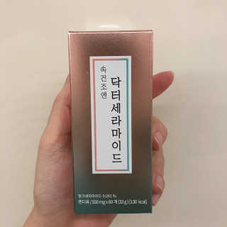 닥터라이즈 속건조엔 닥터세라마이드 60정 X 1병 — 4점을 준 리뷰어가 2020년 3월 올린 사용 사진