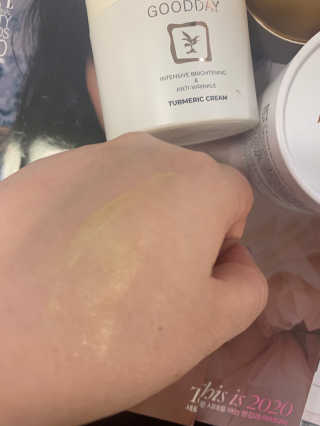 GoodDay Skincare GoodDay 강황크림 50g — 4점을 준 리뷰어가 2020년 1월 올린 사용 사진