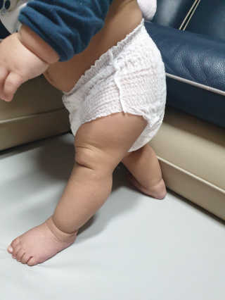 보솜이 리얼코튼 팬티형 — 5점을 준 리뷰어가 2019년 3월 올린 사용 사진