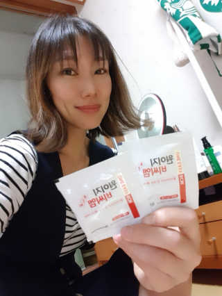 데일리드리 원이지비씨엠 — 5점을 준 리뷰어가 2019년 7월 올린 사용 사진