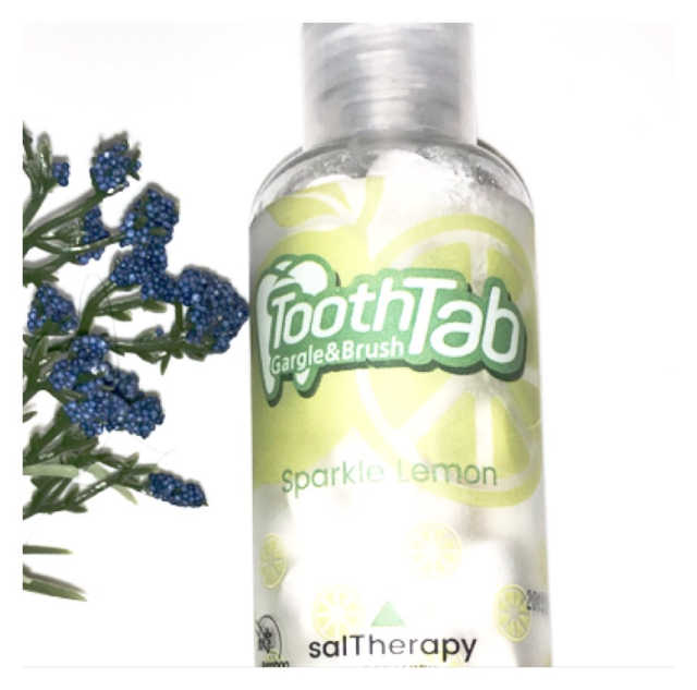 SalTherapy ToothTab 츄어블 치약 레몬 리뷰 사진