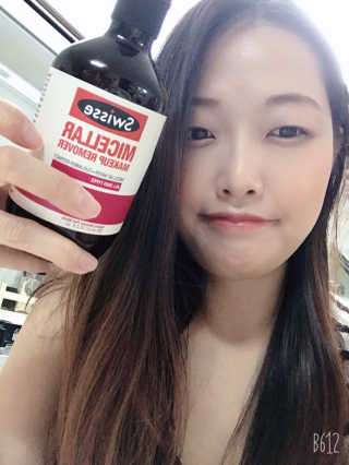 SWISSE 스위스 미셀라 메이크업 리무버 — 5점을 준 리뷰어가 2019년 12월 올린 사용 사진