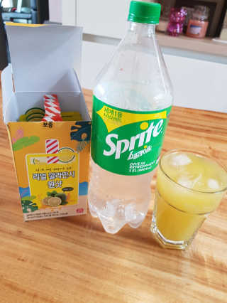 장수농가 리얼깔라만시 원샷 50ml 10팩+보틀 — 5점을 준 리뷰어가 2019년 5월 올린 사용 사진