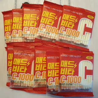 매드비타C 1000 — 5점을 준 리뷰어가 2019년 4월 올린 사용 사진