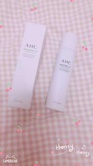 AHC 에이 에이치 씨 미니멀 10 워터리 에센스 — 5점을 준 리뷰어가 2018년 11월 올린 사용 사진
