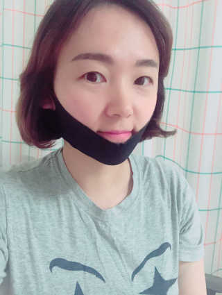 어웨이크어슬립 어슬립 페이스 리프트업 밴드 — 4.67점을 준 리뷰어가 2018년 6월 올린 사용 사진