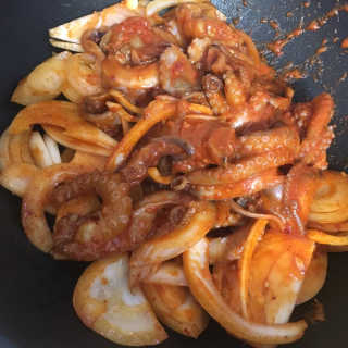 맵꾸미 쭈꾸미볶음 450g — 4.5점을 준 리뷰어가 2019년 8월 올린 사용 사진