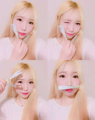딜라잇18 홀리몰리 글리터라이너 — 4점을 준 리뷰어가 2016년 10월 올린 사용 사진