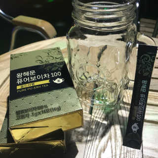 넥스트비티 왕혜문 퓨어 보이차 100 골드라벨 — 5점을 준 리뷰어가 2017년 12월 올린 사용 사진