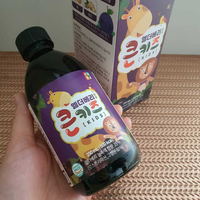 순수식품 엘더베리시럽 리뷰 사진
