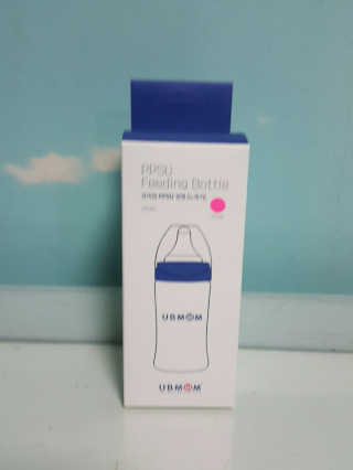 유비맘 PPSU 젖병 노꼭지_200ml_컬러 랜덤 발송 — 5점을 준 리뷰어가 2019년 12월 올린 사용 사진