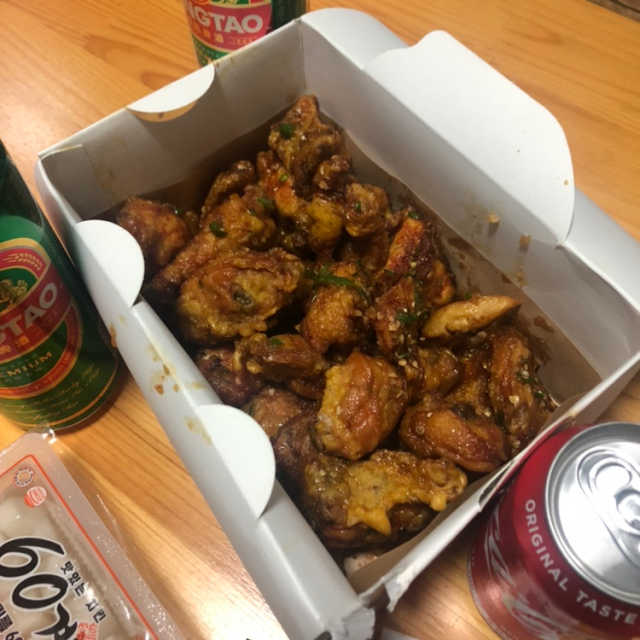[60계치킨] 간지치킨 or 고추치킨+웨지감자 테이크아웃 리뷰 사진