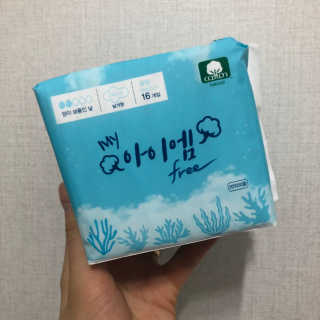 보타메디 마이아이엠 생리대 — 4점을 준 리뷰어가 2019년 2월 올린 사용 사진