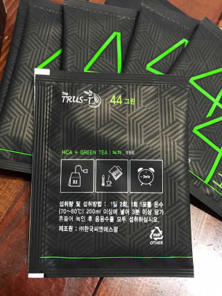TRUS-T 트러스티44 TRUS-T 트러스티 44 다이어트 티백 — 3점을 준 리뷰어가 2019년 4월 올린 사용 사진