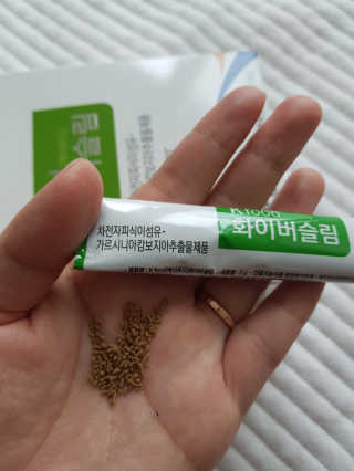 케이푸드 똥기사의 Kfood 화이버슬림 — 5점을 준 리뷰어가 2019년 8월 올린 사용 사진