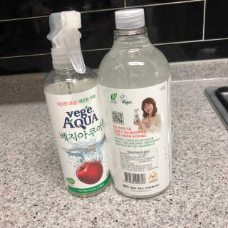 베지아쿠아 475ml + 리필 1000ml 1Set — 4점을 준 리뷰어가 2019년 8월 올린 사용 사진