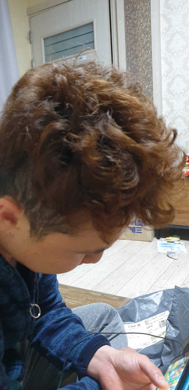 다슈 포 맨 프리미엄 울트라 본드 젤 다운펌 리뷰 사진