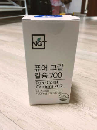 네츄럴굿띵스 퓨어 코랄 칼슘 700 30일분 — 3.67점을 준 리뷰어가 2018년 5월 올린 사용 사진
